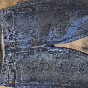 Hudson | Nico Super Skinny Midrise Snake P…